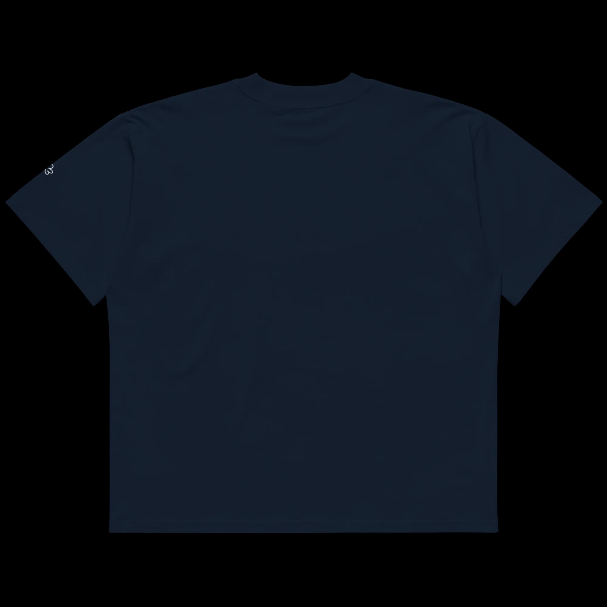 T-shirt bleu marine · Art, je suppose 3