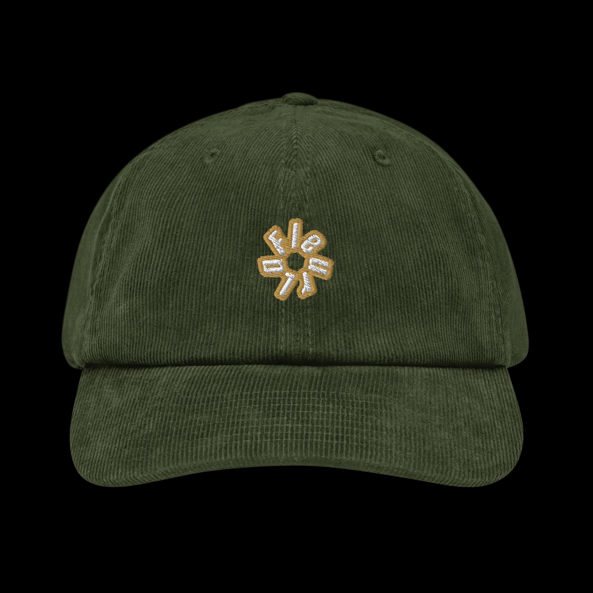 Orée Olive Corduroy Cap