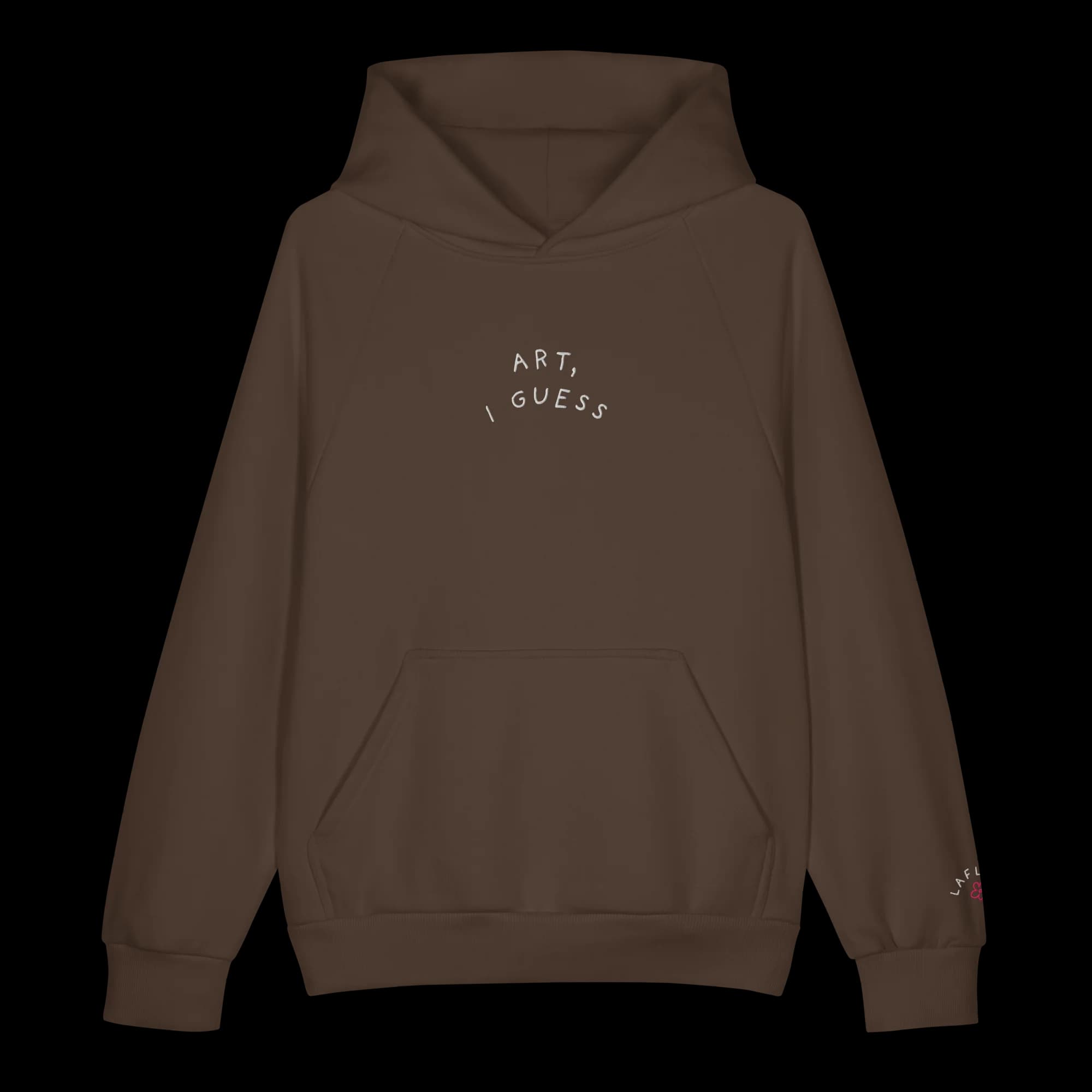 Art, I Guess Chestnut Heavyweight Hoodie